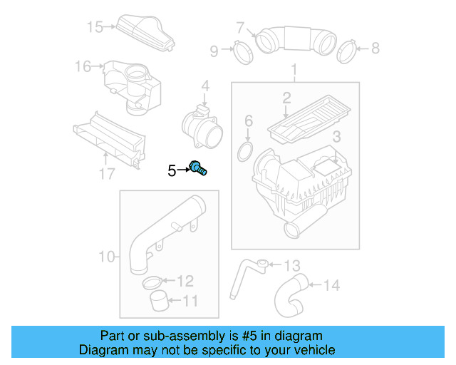 Air Mass Sensor Screw N-901-720-04 - View 51