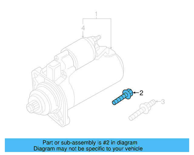 Starter Bolt N-105-970-02