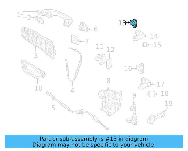 Upper Hinge 8X0-831-403-E - View 35