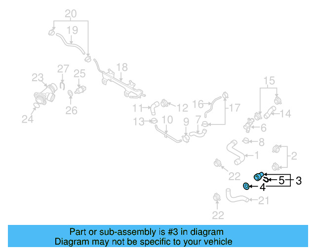 Upper Coupling 3B0-122-291-C - View 43