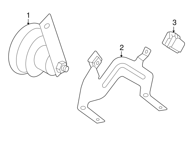 Alarm Horn 5C0-951-115 - View 53