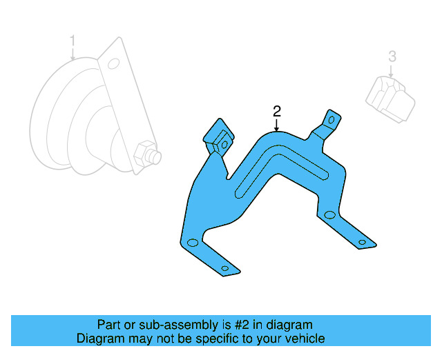 Bracket 1K5-951-217 - View 10