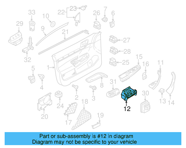 Grip Handle 1K1-867-179-C-E46 - View 3