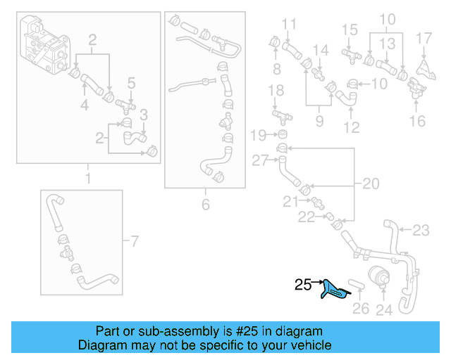 Bracket 5QE-819-521-C - View 6