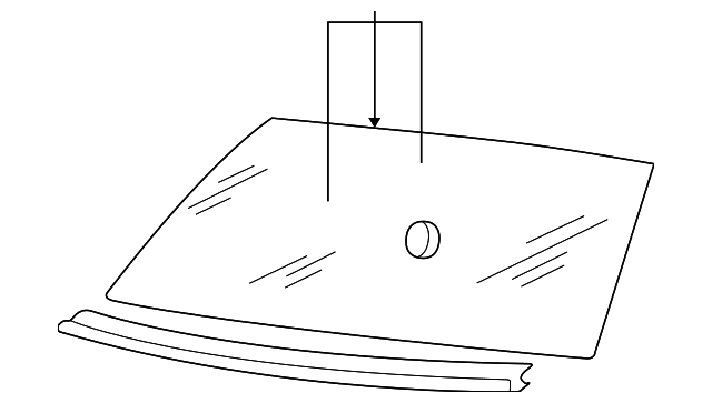 Windshield 3B0-845-011-T - View 7