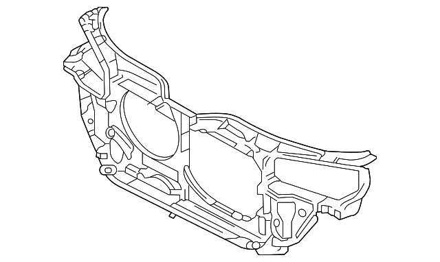 Radiator Support 3B7-805-594-F - View 3