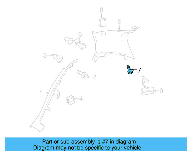 Body B 1K0-853-437-B-82V - View 11