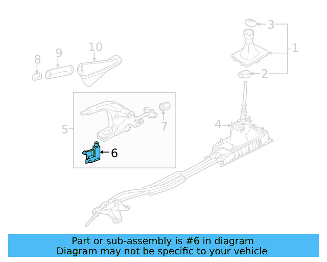 Park Brake Warning Switch 1J0-947-561-C - View 41