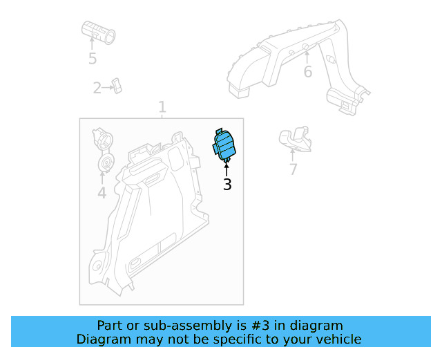 Tie Down Hook 1J0-804-299 - View 26