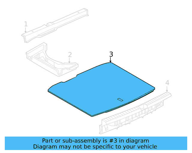 Floor Cover 2GJ-863-463-D-CA9 - View 5
