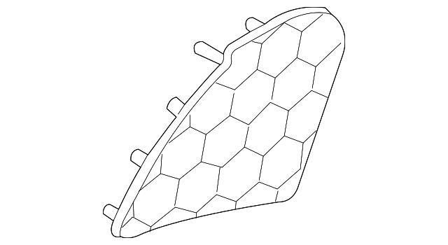 Speaker Grille 1Q1-868-149-B-92W - View 2