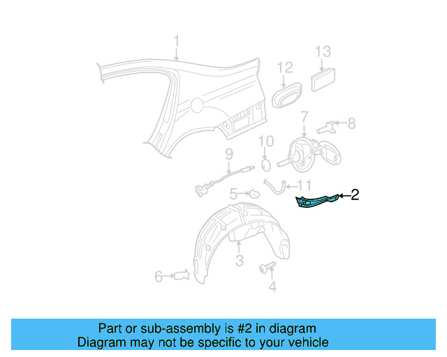 Quarter Panel 3C5-809-843-A - View 7