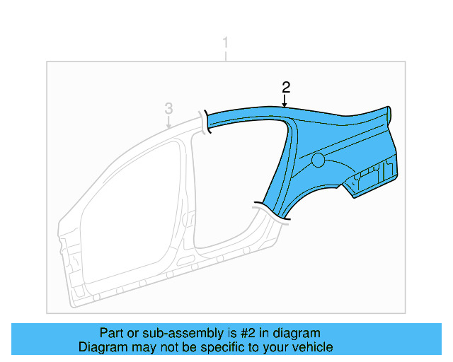 Quarter Panel 3C9-809-844-A - View 7