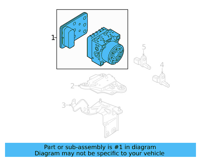 ABS Pump Assembly 5Q0-614-517-FT-BEF - View 4
