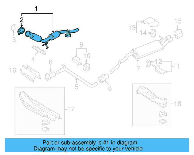 Converter & Pipe 5Q0-254-300-P - View 3