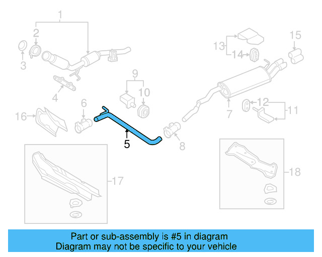 Connector Pipe 5QM-253-201-A - View 4