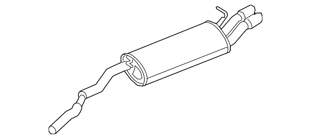 Rear Muffler 5GM-253-609-J - View 2