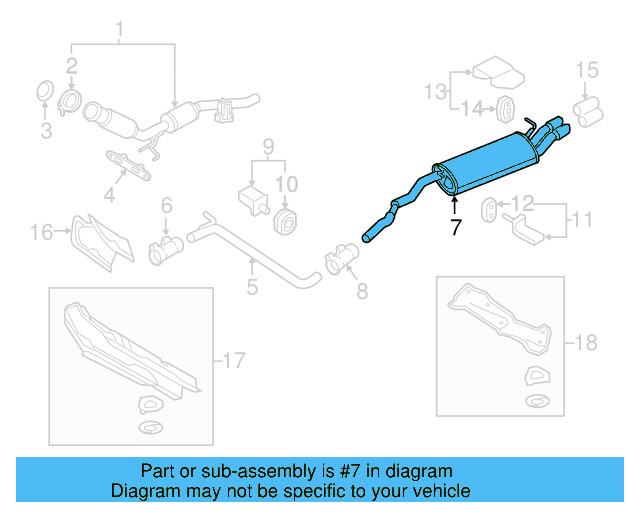 Rear Muffler 5GM-253-609-J - View 3