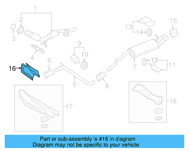 Heat Shield 3Q0-825-469 - View 4