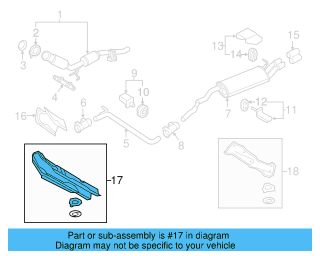 Heat Shield 5Q0-825-661-BS - View 33
