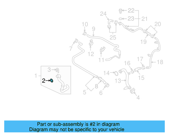 Lower Hose O N-909-331-01 - View 10