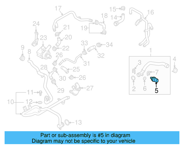 Temp Sensor 06A-919-501-A - View 168