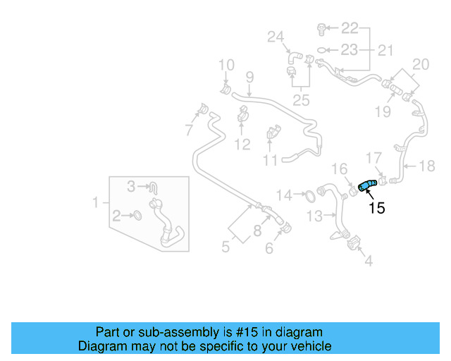 Connector Hose 059-121-105-C - View 4
