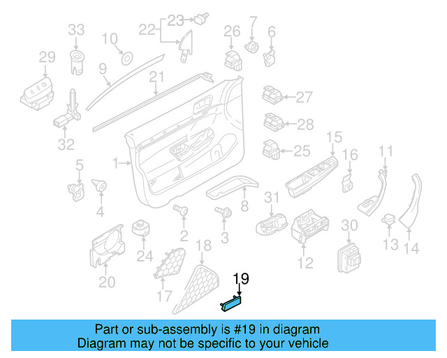 Nameplate 1Q0-853-426-95T - View 3