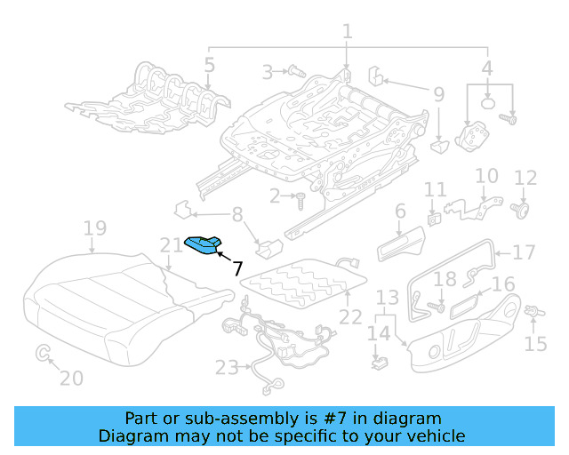 Adjust Handle 5NN-881-253-9B9 - View 6