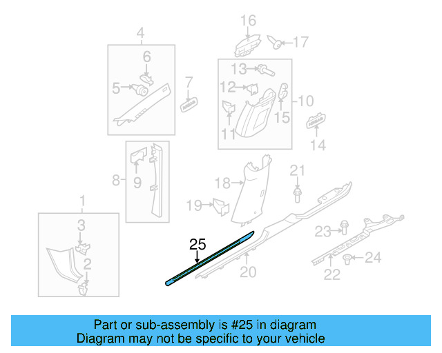 Insert 3C8-853-369-A-KC8 - View 6