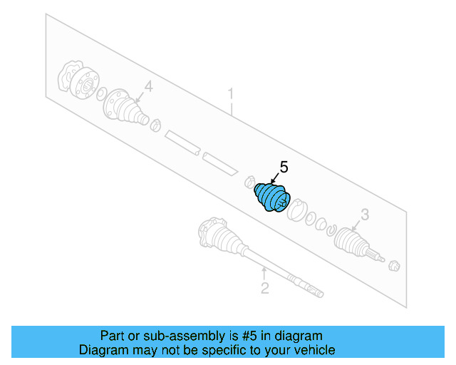 Outer Boot 1K0-498-203-A - View 65