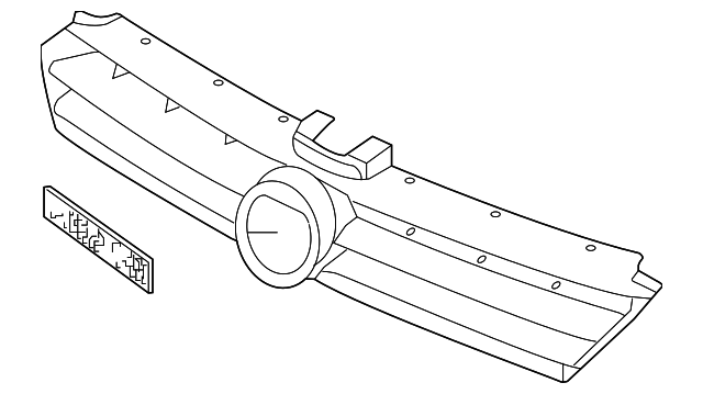 Grille 5GM-853-651-AL-ZLL