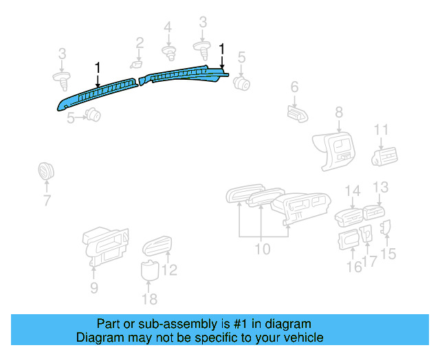 Water Deflector 1E1-819-415 - View 5