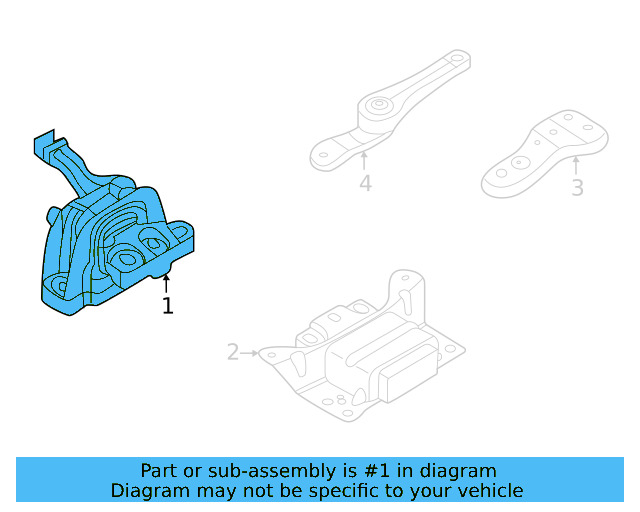 Motor Mount 5WA-199-262-S - View 5