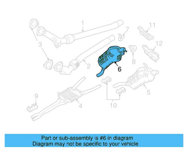 Muffler 3B7-253-609 - View 3