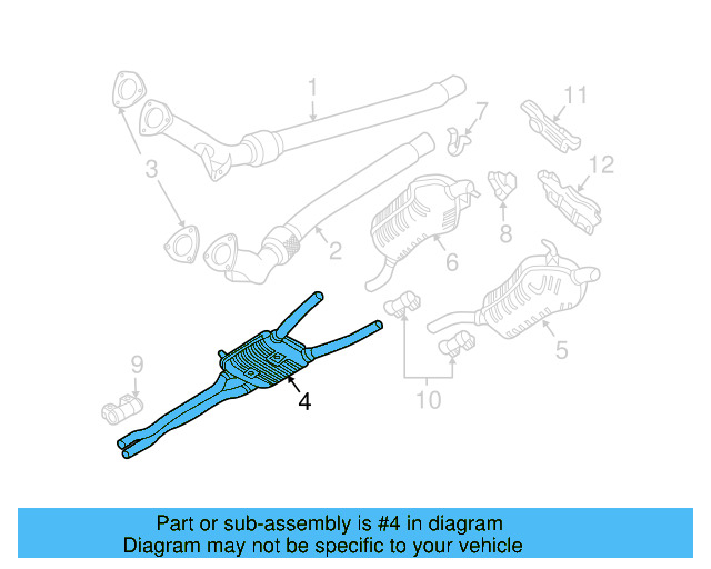 Muffler 3B7-253-409 - View 3
