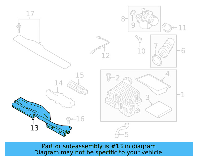 Air Inlet 5Q0-129-254-K - View 17