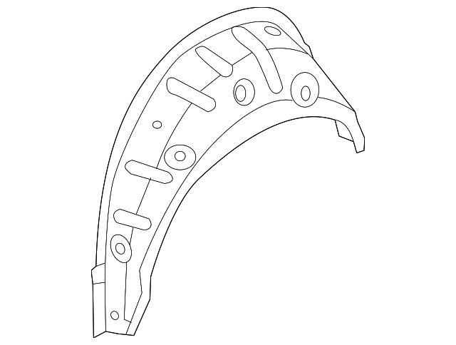 Outer Wheelhouse 5G6-809-411 - View 8