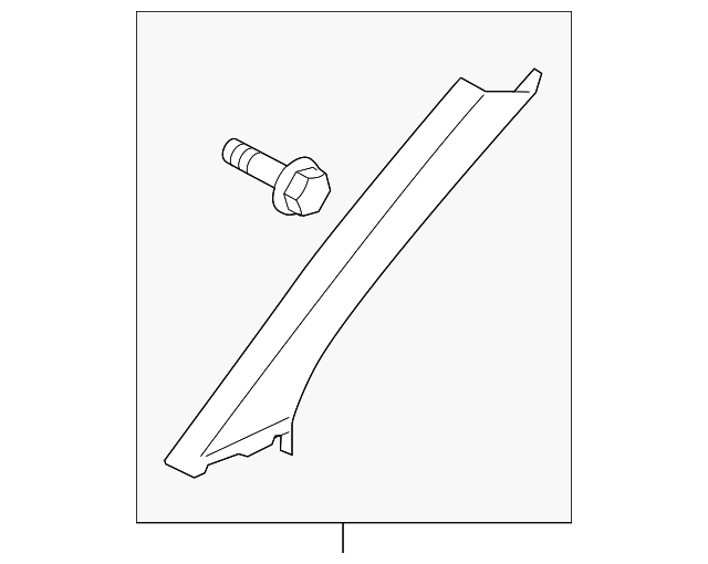 Lower Trim 1Q0-868-238-A-82V - View 2