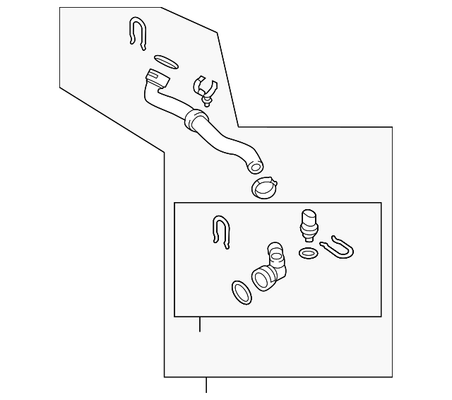 Lower Hose 5C0-122-051-N - View 13