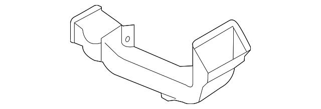 Rear Duct 1K0-864-255 - View 23