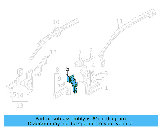 Filler Plate 11A-809-439 - View 2