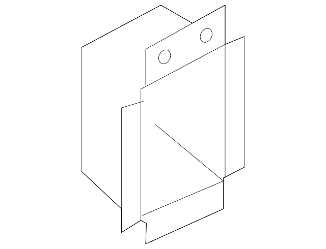 Inner Hinge Pillar Reinforced Plate 11A-802-552-A