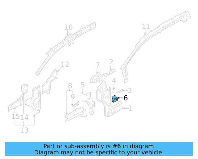 Hinge Reinforced 11A-809-622 - View 3