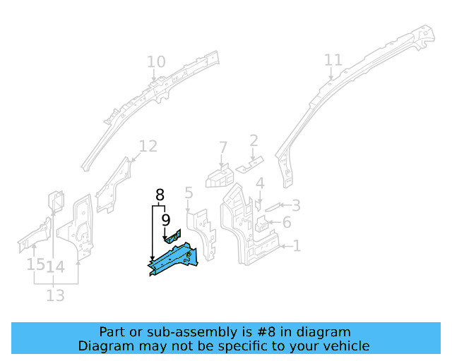 Outer Rail Extension 11A-810-135 - View 3