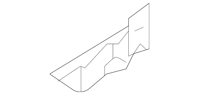 Outer Rail Extension Reinforced Plate 11A-806-166 - View 3