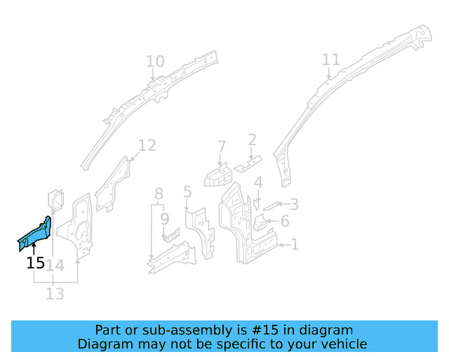 Inner Rail Extension 11A-809-148 - View 3