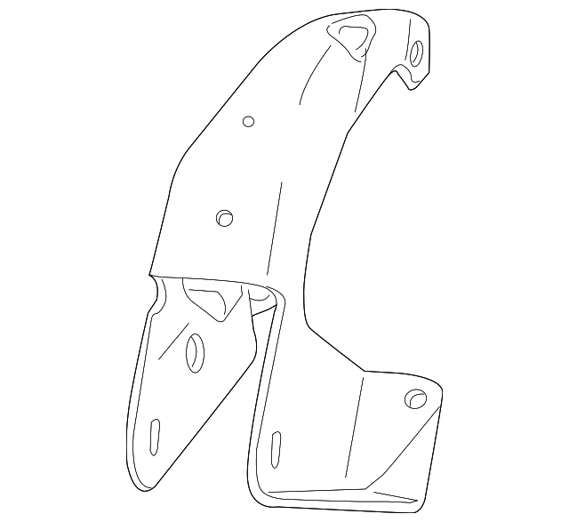 Front Mount Bracket 7B0-199-262-D - View 2