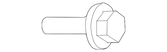 Front Mount Bracket Bolt WHT-004-287 - View 2