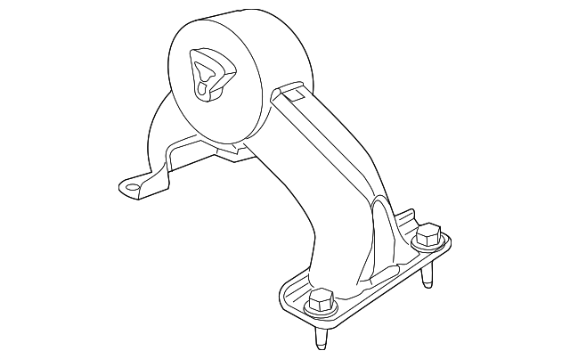 Trans Mount Bracket 7B0-199-555-F - View 8